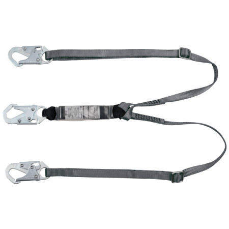 Línea de Vida Doble V-SERIES con Absorbedor Radial